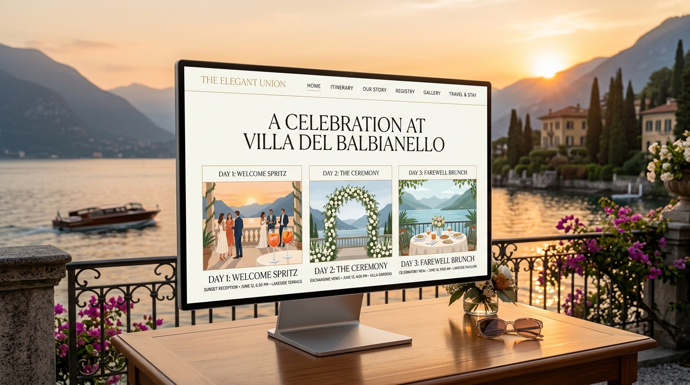 Weekend & Destination Demo preview: Amara & Lucas in Lake Como